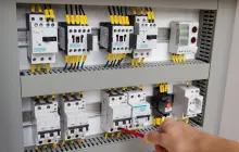 Gallery Generator and Electric panel 4 breaker